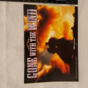 1998 Gone With The Wind calendar - Never used